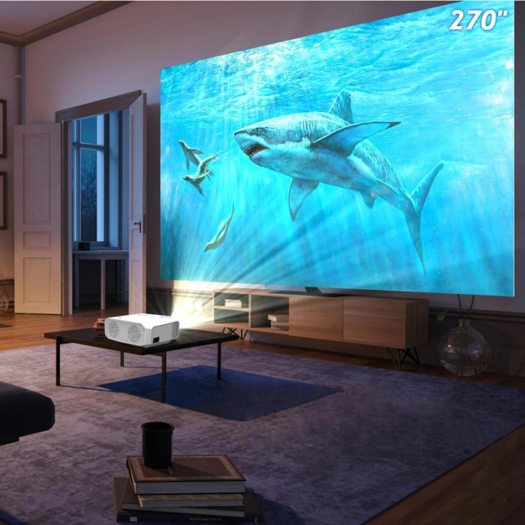 Mini Projektor WiFi Przenośny Zenwire E450S - zdjęcie 6