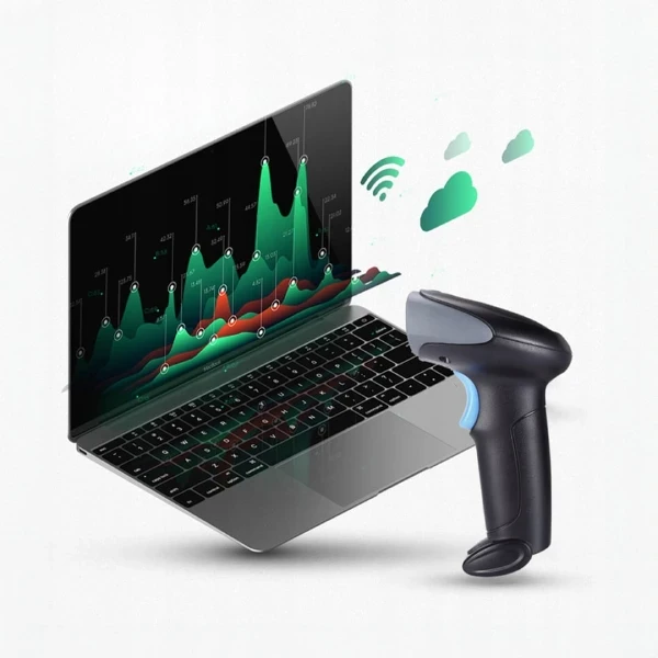 Czytnik Skaner Kodów Kreskowych Stacjonarny Laserowy EAN USB Przewodowy 1D J13 - zdjęcie 5