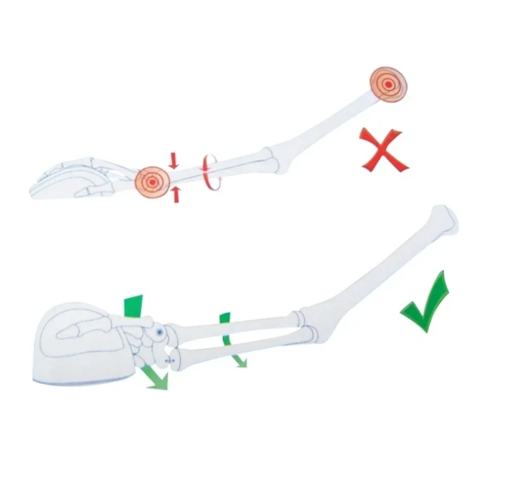 YSZ Pionowa Wertykalna Myszka Bezprzewodowa Ergonomiczna Zenwire X7 - zdjęcie 5