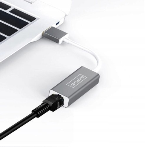 Adapter USB 3.0 Ethernet Zenwire - zdjęcie 2